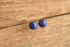 Lapis Lazuli Ball Earrings